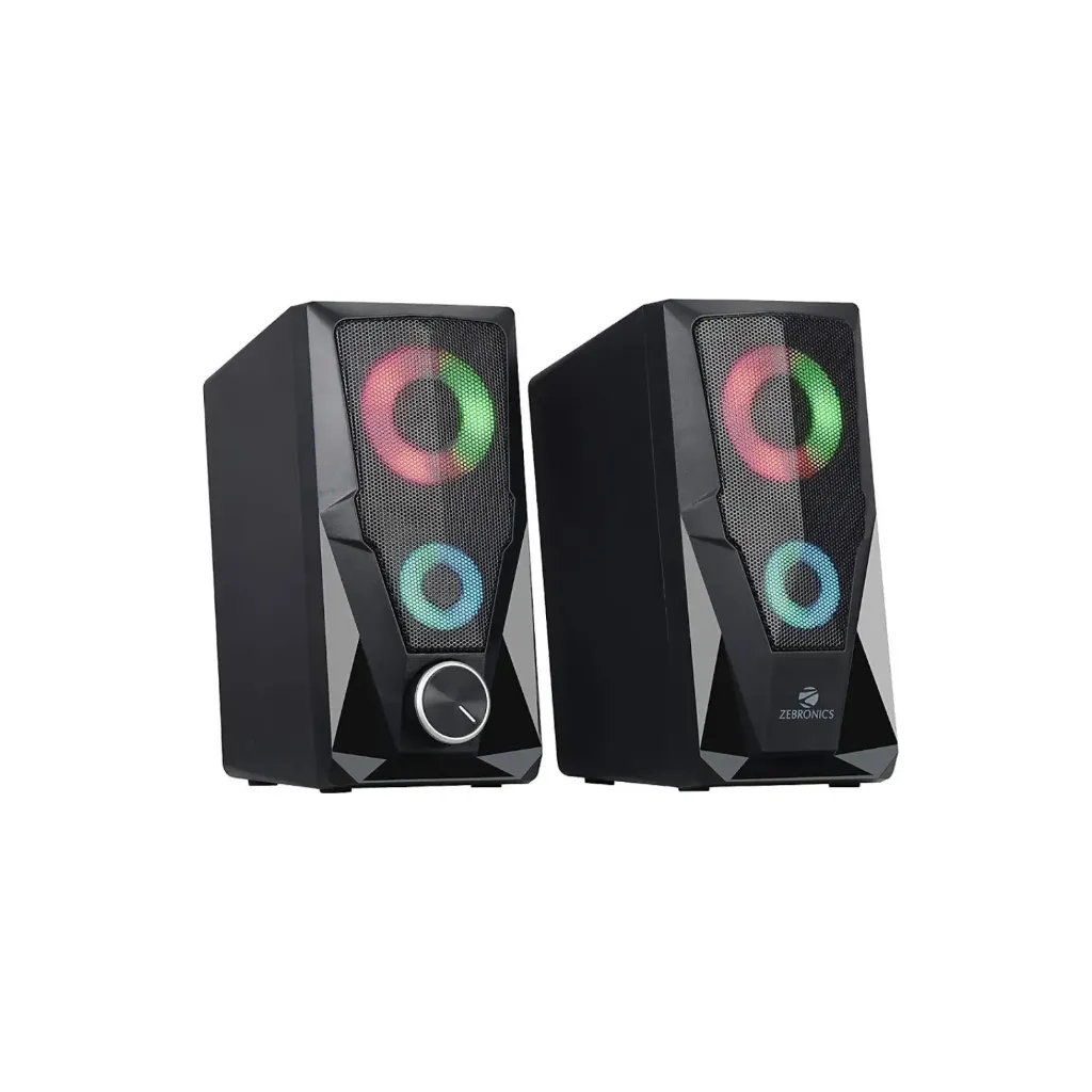 Zebronics Zeb-Warrior 2.0 Multimedia Speaker With Aux Connectivity,USB Powered And Volume Control