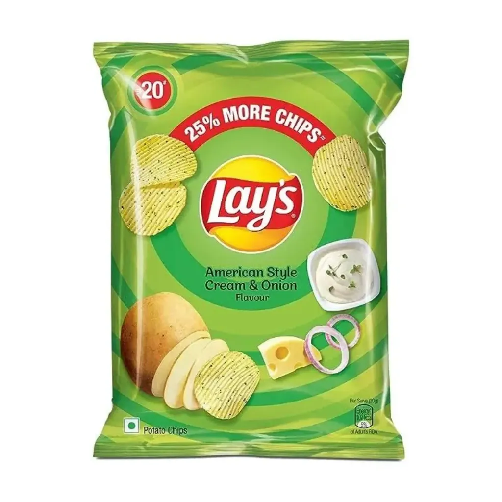 Lay's American Style Cream & Onion Potato Chips